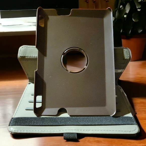 HP😊360 Rotating PU Leather Case Skin Smart Cover Stand Amazon Kindle Fire HDX 7 - Picture 5 of 8